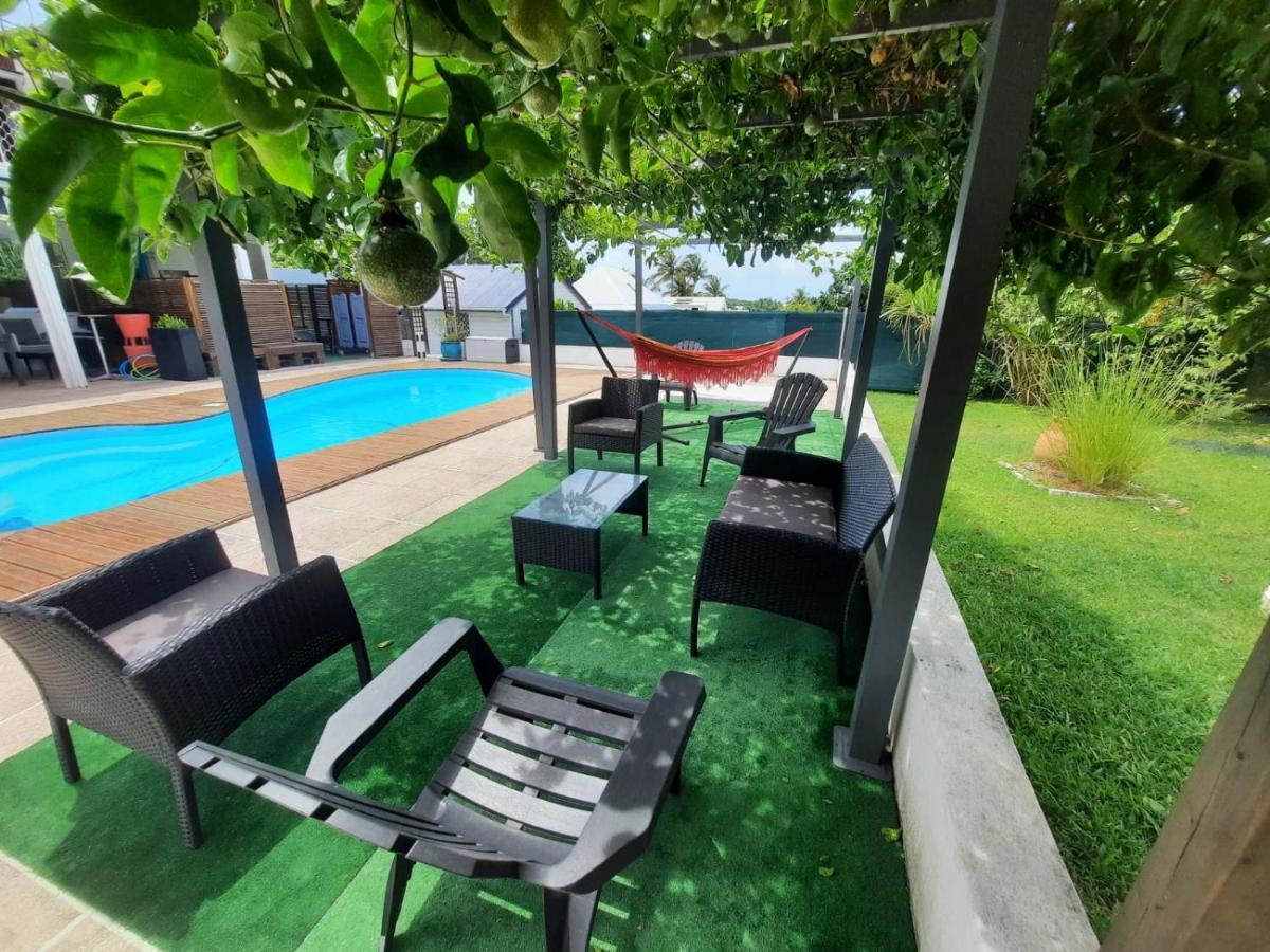Tropical Dream - Gite Touristique - 4Adultes Et 3Enfants Baie-Mahault Exterior foto